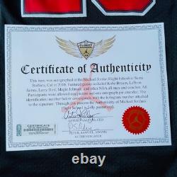 CERTIFIED Michael Jordan Signed Bulls BLACK Jersey #23 Autograph COA Hologram