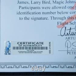 CERTIFIED Michael Jordan Signed Bulls BLACK Jersey #23 Autograph COA Hologram