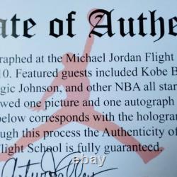 CERTIFIED Michael Jordan Signed Bulls BLACK Jersey #23 Autograph COA Hologram