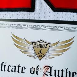CERTIFIED Michael Jordan Signed Bulls white Jersey #23 Autograph COA Hologram