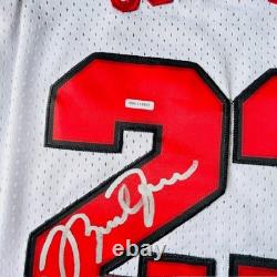 CERTIFIED Michael Jordan Signed Bulls white Jersey #23 Autograph COA Hologram