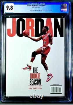 CGC 9.8 Top Pop! Michael Jordan Chicago Bulls THE ROOKIE SEASON Magazine