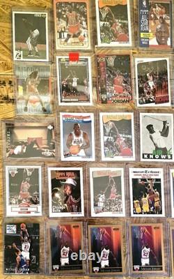 Card Lot Total of 45 Michael Jordan Cards Chicago Bulls RC NBA BASKETBALL