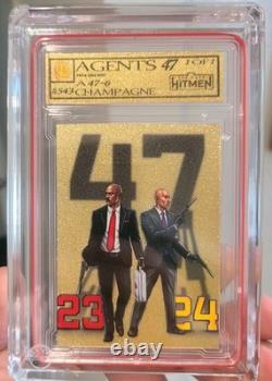 Case Hitmen Jordan/Kobe Agent 47 1 Of 1 Champagne Variation