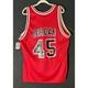 Champion Michael Jordan Chicago Bulls 45 Jersey Red NBA Vintage Size 48 NWT