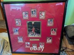 Chicago Bulls 1991-1993 NBA Champions Framed UPPER DECK cards Jordan, Pippen