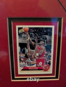 Chicago Bulls 1991-1993 NBA Champions Framed UPPER DECK cards Jordan, Pippen