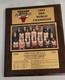 Chicago Bulls 1991 NBA World Champions 25th Anniversary Plaque +BONUS