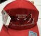Chicago Bulls 1993 Vintage Red Cap Easy As 1991 1992 1993 Logo World Champions