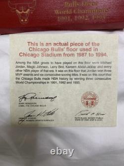 Chicago Bulls Game Used Floor! 1987-1994 Michael Jordan! Larry Bird! Magic! +