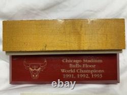 Chicago Bulls Game Used Floor! 1987-1994 Michael Jordan! Larry Bird! Magic! +