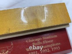 Chicago Bulls Game Used Floor! 1987-1994 Michael Jordan! Larry Bird! Magic! +