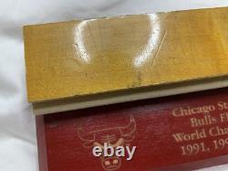 Chicago Bulls Game Used Floor! 1987-1994 Michael Jordan! Larry Bird! Magic! +