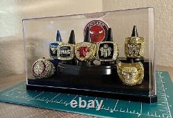 Chicago Bulls Michael Jordan Ring set With Display Case? Shipped