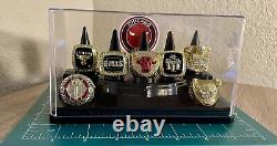 Chicago Bulls Michael Jordan Ring set With Display Case? Shipped