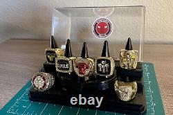 Chicago Bulls Michael Jordan Ring set With Display Case? Shipped