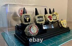 Chicago Bulls Michael Jordan Ring set With Display Case? Shipped