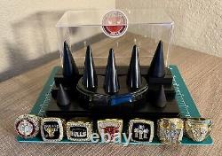 Chicago Bulls Michael Jordan Ring set With Display Case? Shipped