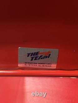 Chicago Bulls folding Court side Chair. Be like Mike. With Photo