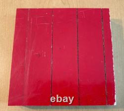 Chicago Stadium Bulls Floor Red 1987-1994 Michael Jordan 6x6 Hard to find with COA
