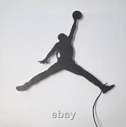 Custom Made Michael Jordan #23 LED Light Up Wall Sign NBA Basketball
