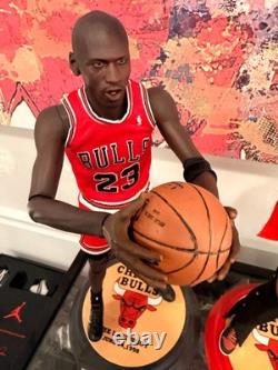 Enterbay NBA Michael Air Jordan Nike Shoes FINAL 16 Real Masterpiece 2 FIGURES