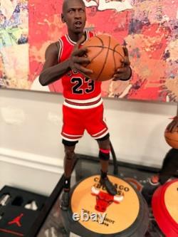 Enterbay NBA Michael Air Jordan Nike Shoes FINAL 16 Real Masterpiece 2 FIGURES