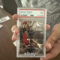Fleer 1996-1997 Metal Michael Jordan Psa 9 Mint Grade