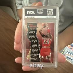 Fleer 1996-1997 Metal Michael Jordan Psa 9 Mint Grade