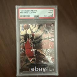 Fleer 1996-1997 Metal Michael Jordan Psa 9 Mint Grade