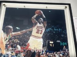 Framed Michael Jordan 8x10 Autographed Photo withCOA
