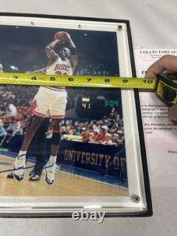 Framed Michael Jordan 8x10 Autographed Photo withCOA