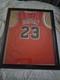 Framed Mitchell & Ness Chicago Bulls Road Finals 1997-98 Michael Jordan Size M