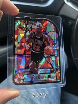 Gallery Of Heroes Michael Jordan Silver Atomic Basketball Card