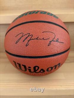 Gatarade Michael Jordan Autographed Basketball JORDAN