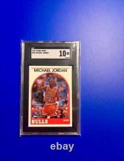 Gem Mint 1989-90 NBA Hoops Michael Jordan #200 SGC 10