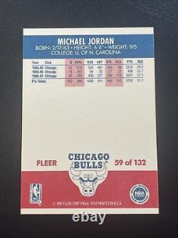 HIGH GRADE READY? 1987-88 Fleer Basketball Michael Jordan #59 Bulls HOFER