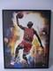 Hand Signed Michael Jordan 28x22 Framed Picture Certified! TSA 3232317 COA
