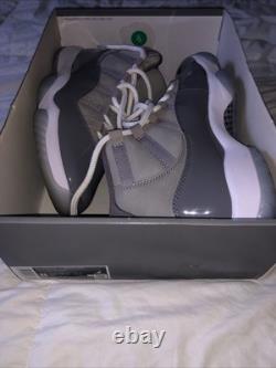 Jordan 11 Cool Grey (2021) Men size 8