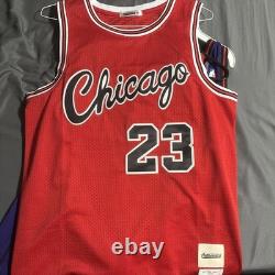 Jordan 1984-85 Chicago Bulls Rookie Jersey Sz 44 L