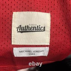 Jordan 1984-85 Chicago Bulls Rookie Jersey Sz 44 L