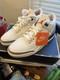 Jordan 3 White Cement Reimagined Size 12 100% Authentic W Recipe Ds