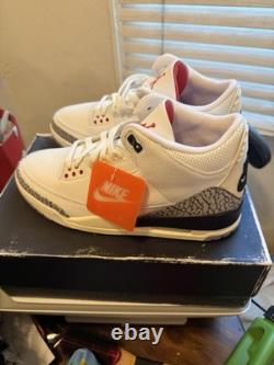 Jordan 3 White Cement Reimagined Size 12 100% Authentic W Recipe Ds