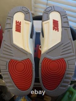 Jordan 3 White Cement Reimagined Size 12 100% Authentic W Recipe Ds