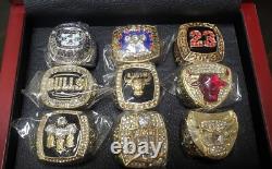 Jordan 9 Ring Championship Master Set/ W Box