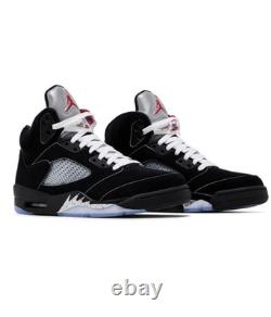 Jordan Air Jordan 5 BLACK METALLIC REIMAGINED Classic Best-Selling Basketball