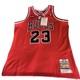 Jordan Mitchell & Ness Bulls 1997-98 NBA Finals Red Authentic Jersey 48(XL)