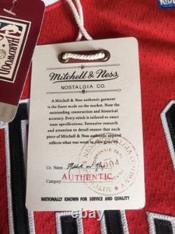 Jordan Mitchell & Ness Bulls 1997-98 NBA Finals Red Authentic Jersey 48(XL)