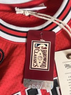 Jordan Mitchell & Ness Bulls 1997-98 NBA Finals Red Authentic Jersey 48(XL)