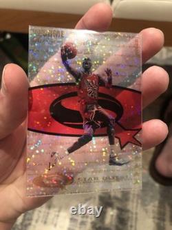 Jordan Starquest AUSome Clarity Gold Sparkle Basketball Card